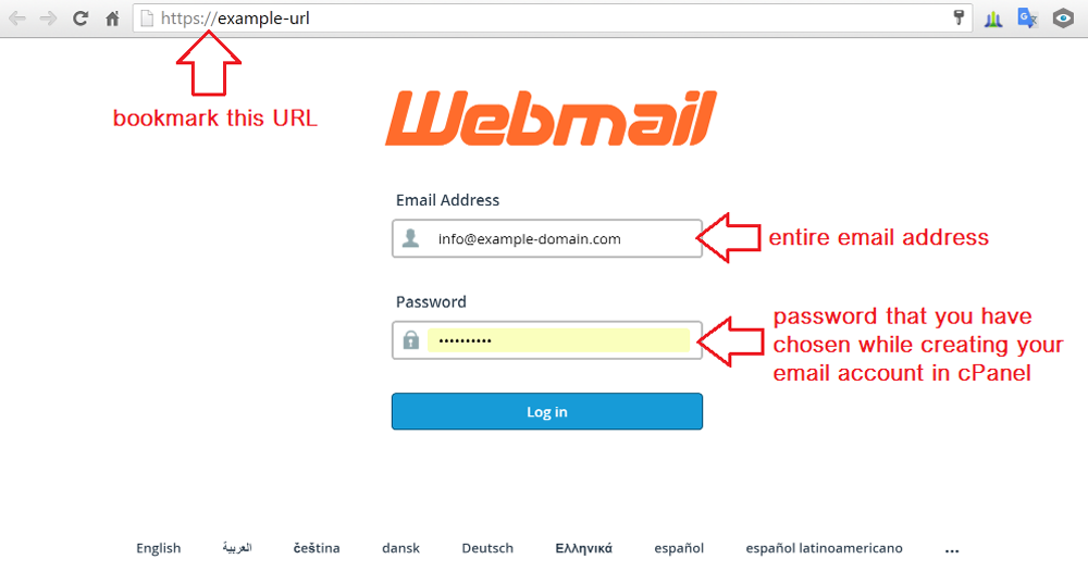 How to Log into Webmail